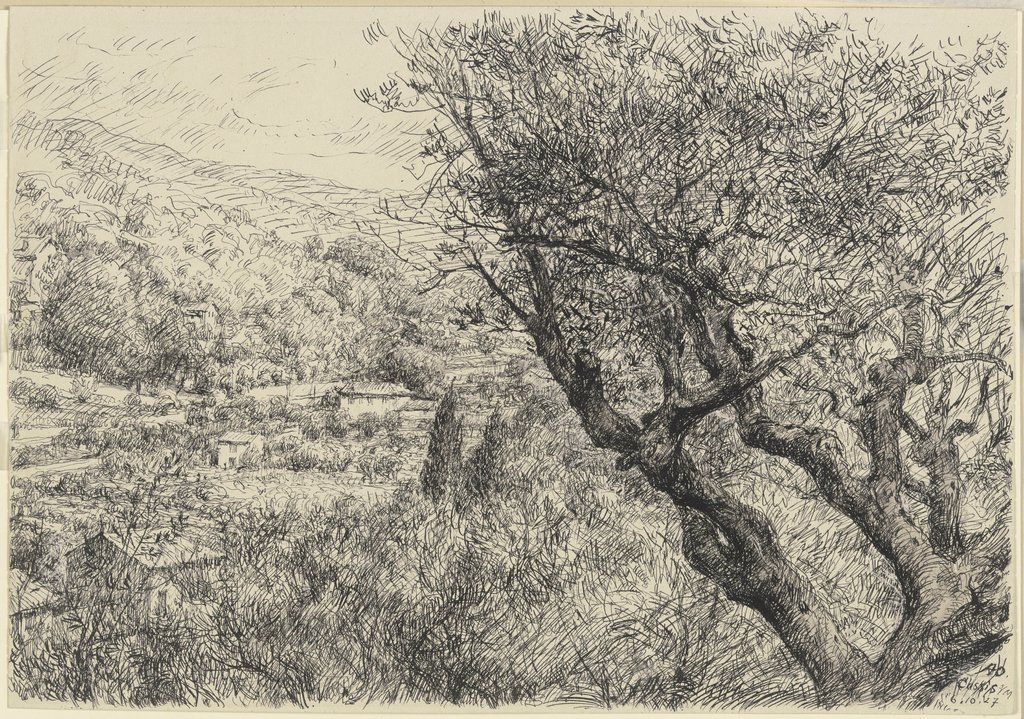 Forested valley (Cassis), Alfred Oppenheim