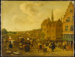 The Fish Market at Leyden Digital Collection