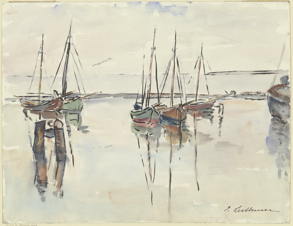 Fishing port, Else Luthmer