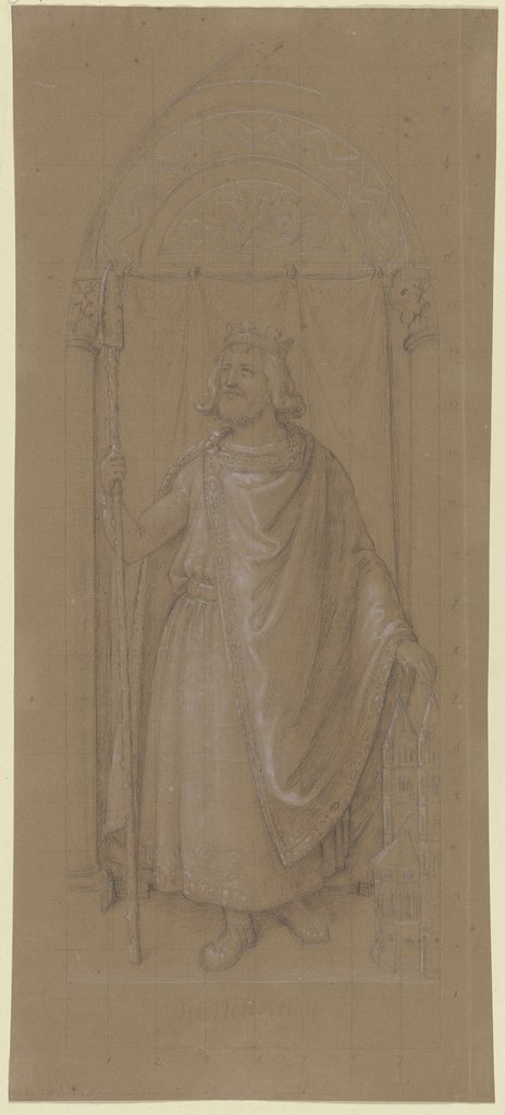 Bildnis Heinrichs II. für den Kaisersaal auf dem Frankfurter Römer, Johann David Passavant