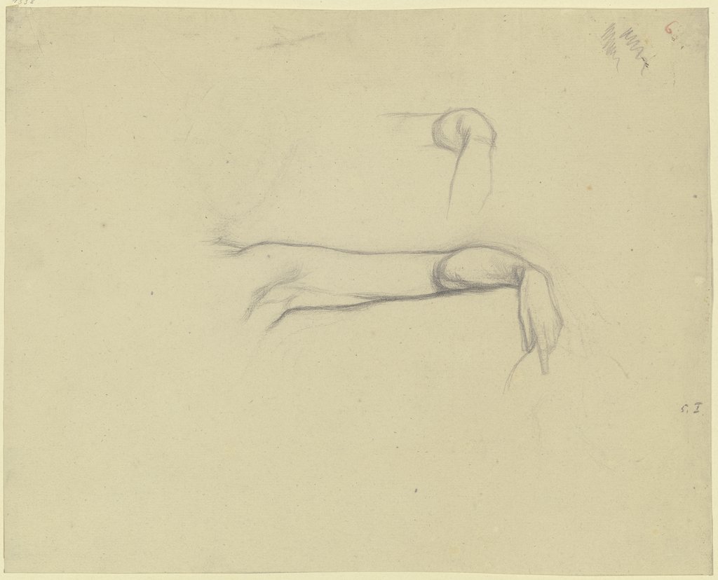 Ophelia's left arm, Victor Müller