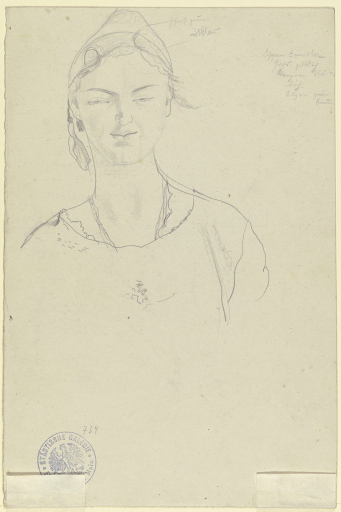 Bildnis einer jungen Frau, Reinhold Ewald