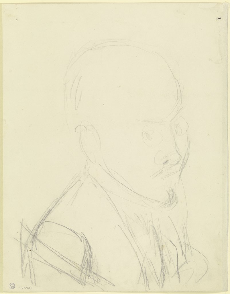 Portrait of Georg Swarzenski, Max Beckmann