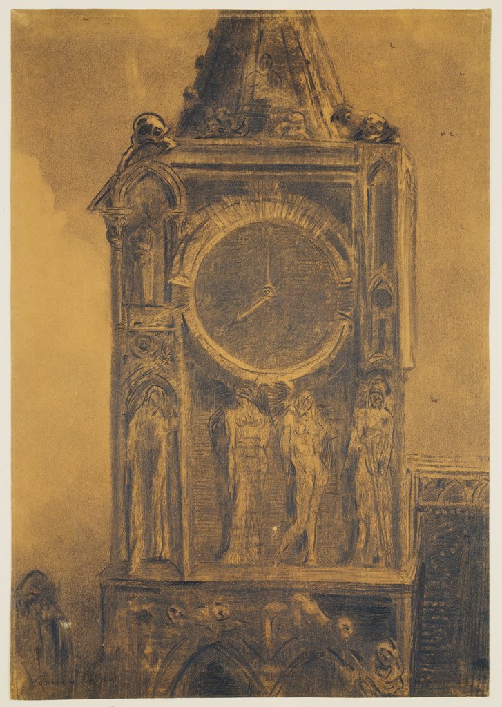 La cloche grave de Sainte-Gudule, Odilon Redon