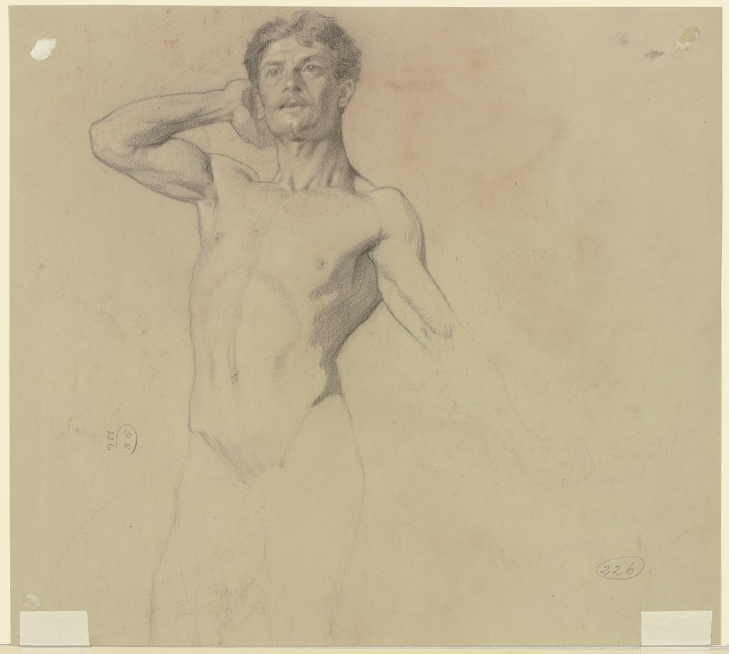 Nude of a young man, Alois Johann Penz