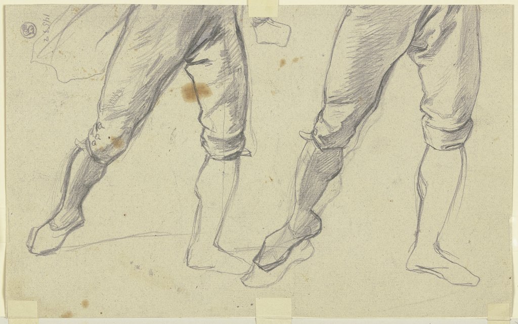 Two pairs of legs, Jakob Becker