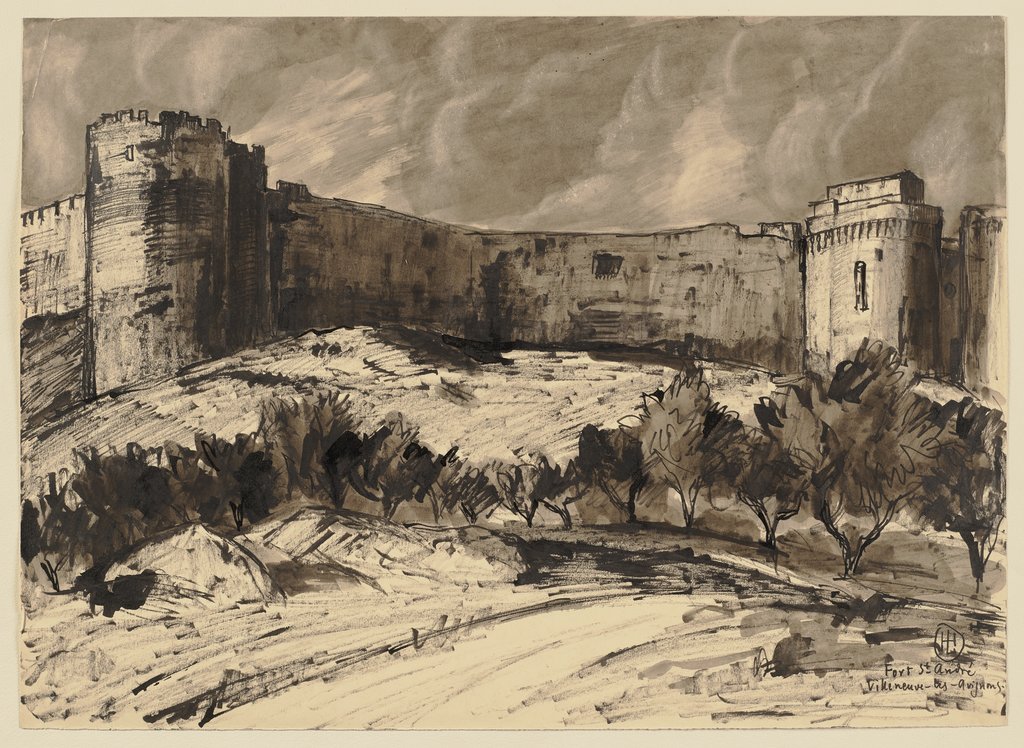 Fort Saint-André in Villeneuve-les-Avignon, Hermann Lismann
