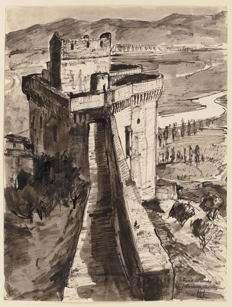 Fort Saint-André in Villeneuve-les-Avignon, Hermann Lismann