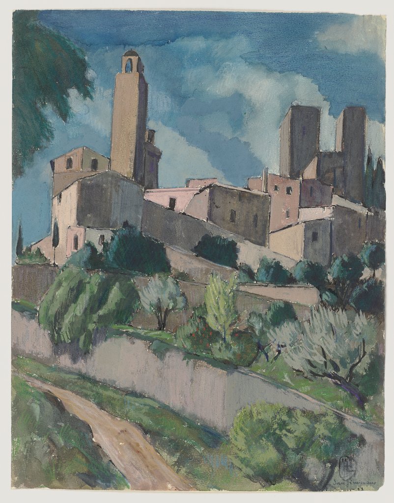 San Gimignano, Hermann Lismann