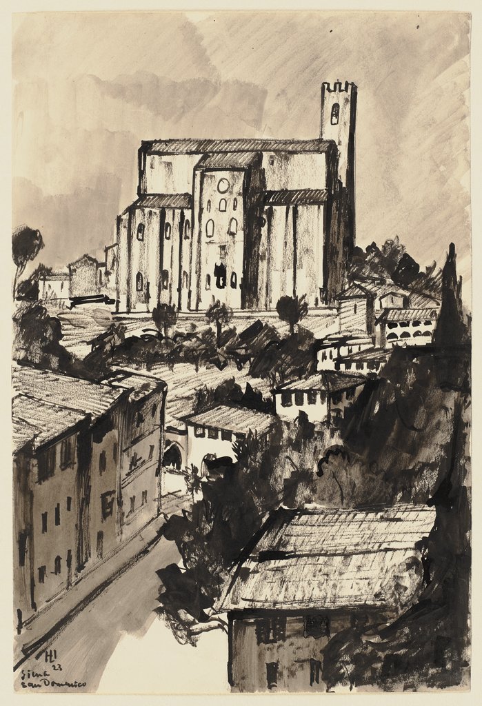 San Domenico, Siena, Hermann Lismann