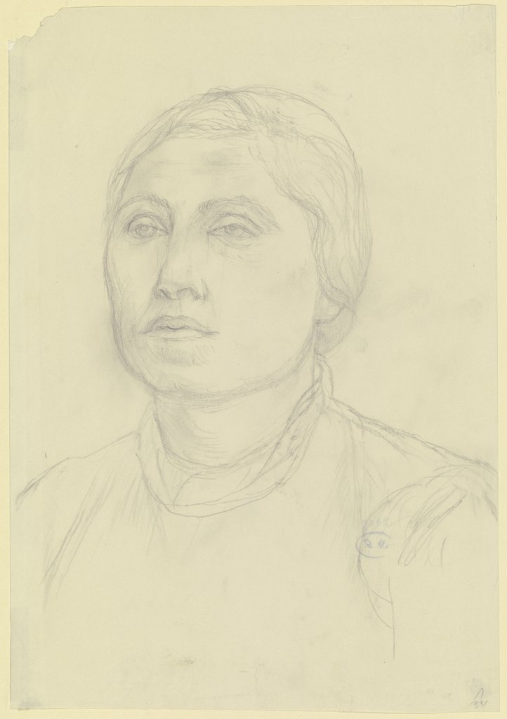 Portrait of a woman, Wilhelm Rietschel