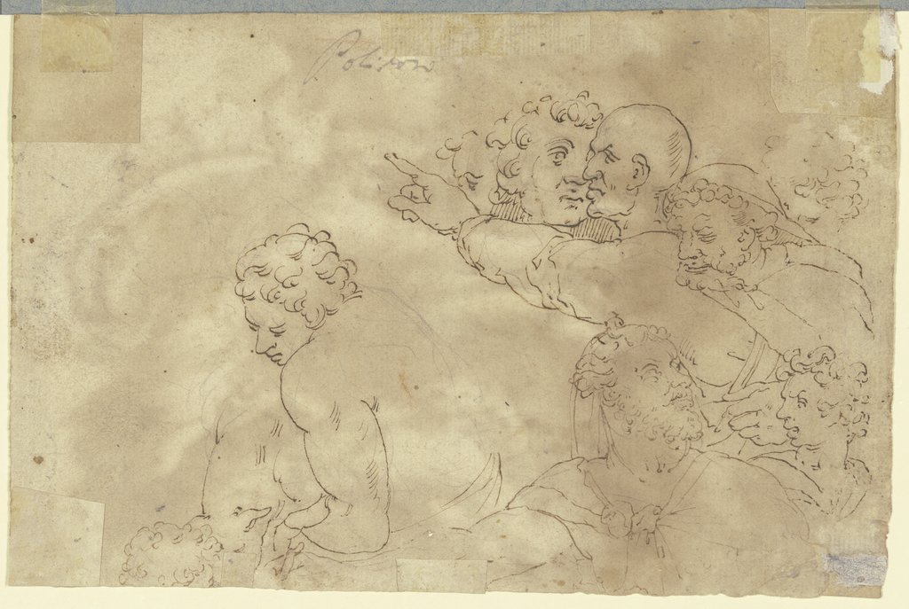 Group of figures, Polidoro da Caravaggio;   ?