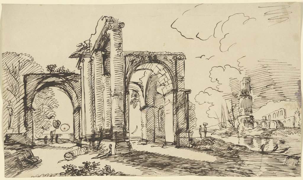 Antike Ruinen, Franz Innocenz Josef Kobell