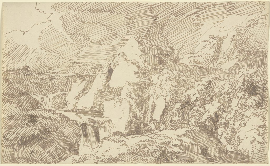 Mountainscape, Franz Innocenz Josef Kobell