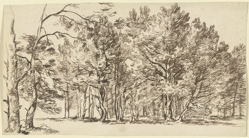 Group of trees, Franz Innocenz Josef Kobell
