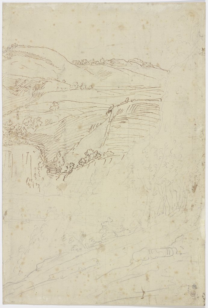 Hilly landscape, Claude Lorrain;   ?