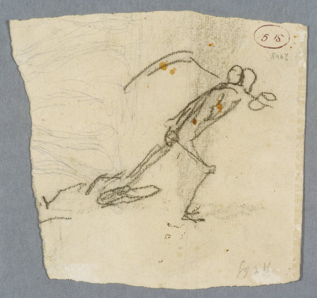 Der Tod als Sensenmann, Honoré Daumier