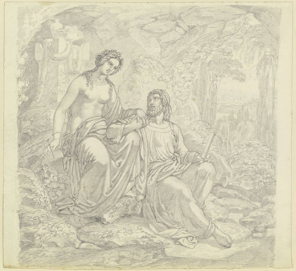 Ulysses and Calypso, Ferdinand Fellner