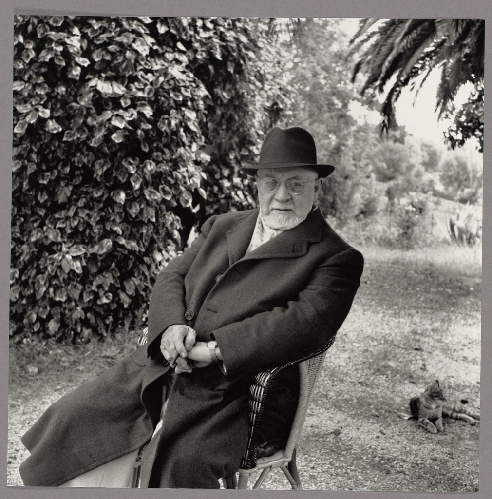 Henri Matisse (in seinem Garten in Vence, 1948), Willy Maywald