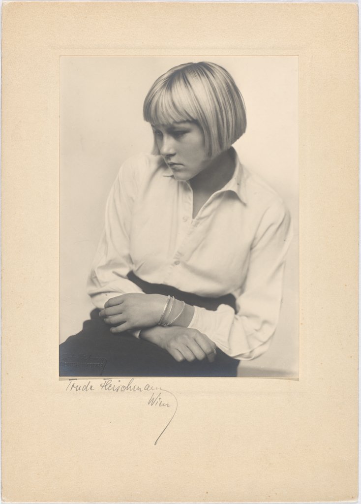 Ohne Titel (Porträt einer jungen Frau), Trude Fleischmann