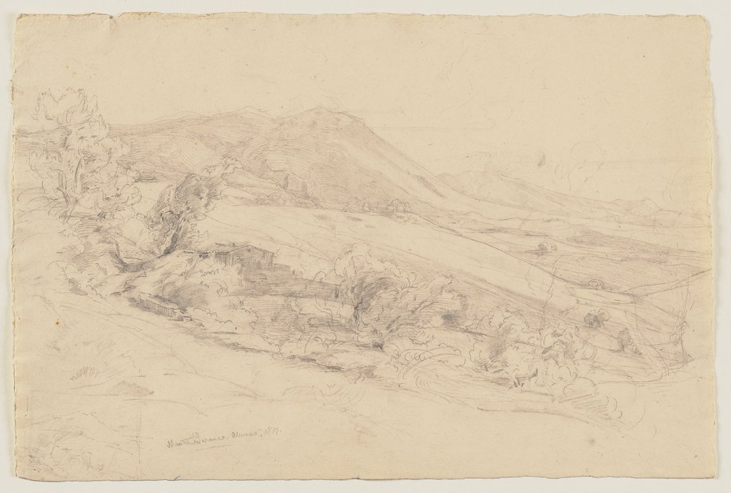 Olevano, Monte Serone, Ludwig Metz