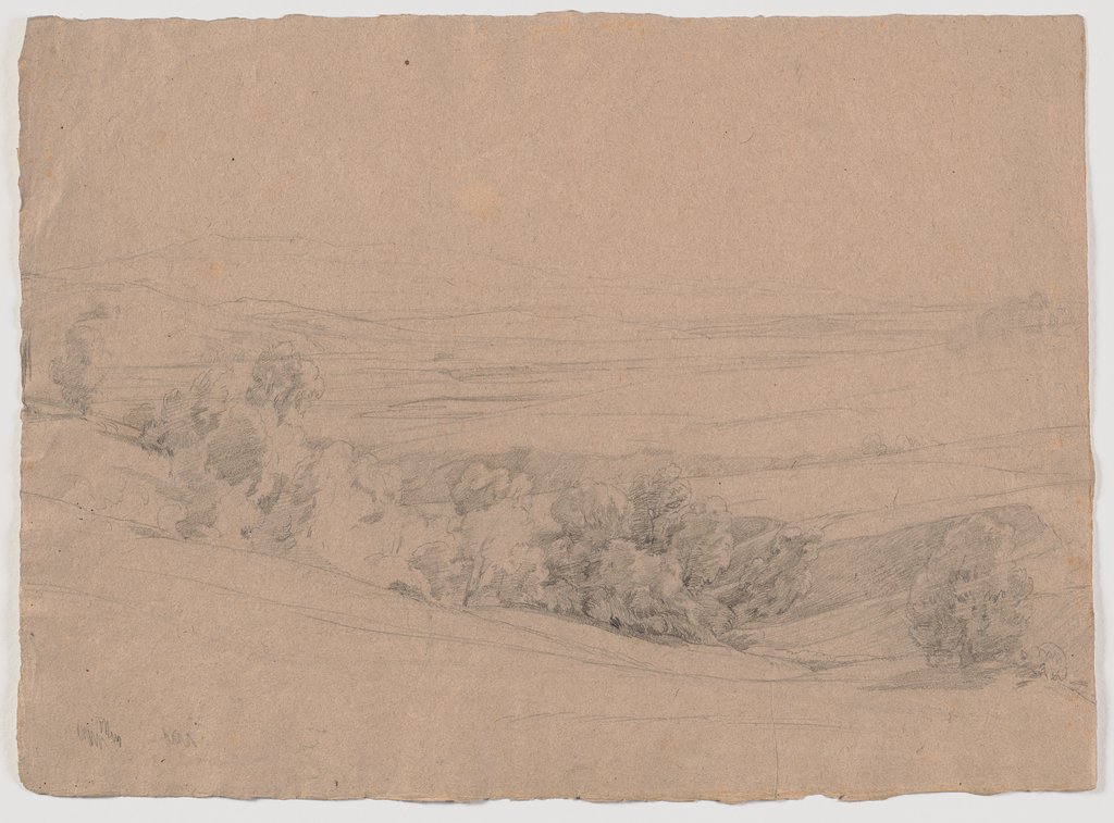 Landschaft, Ludwig Metz