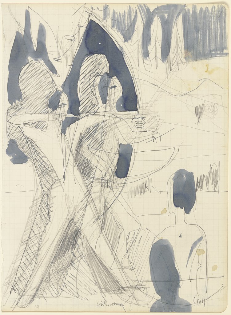 Archers, Ernst Ludwig Kirchner