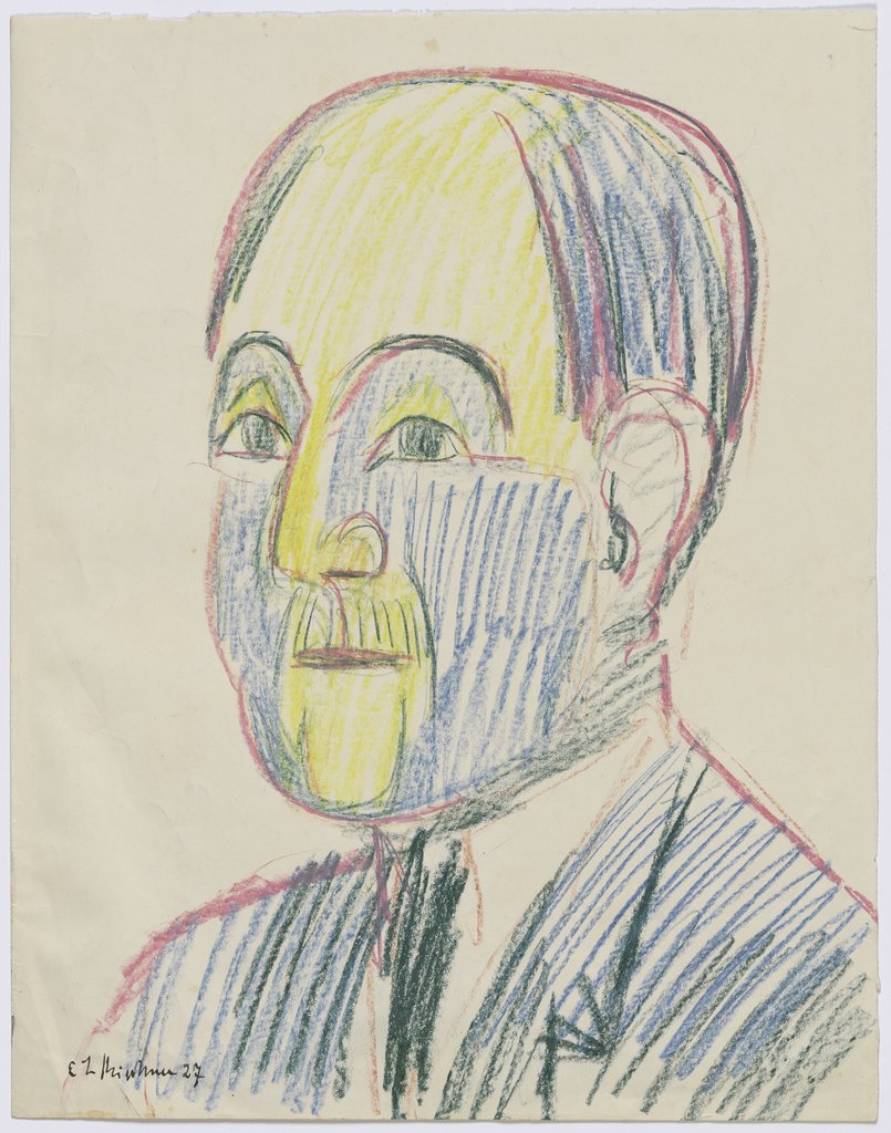 Bildnis Ernst Gosebruch, Ernst Ludwig Kirchner