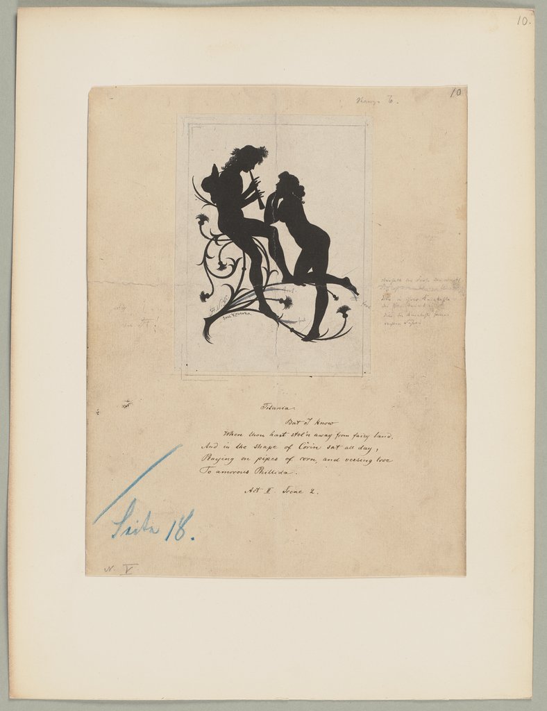Untersatzbogen 10, Probedruck, Unknown artist