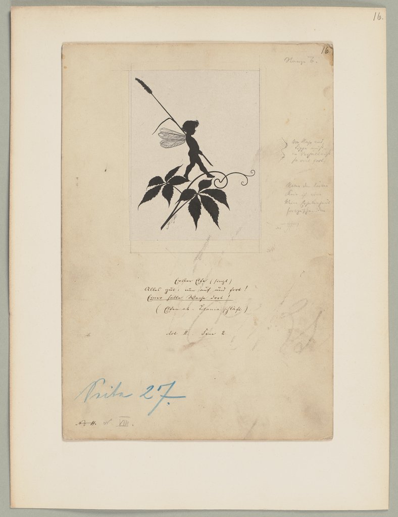 Untersatzbogen 16, Probedruck, Unknown artist