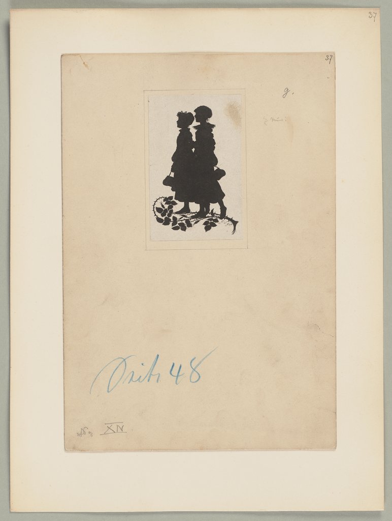 Untersatzbogen 37, Probedruck, Unknown artist