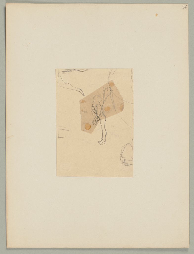 Untersatzbogen 58, Entwürfe und Pausen, Unknown artist
