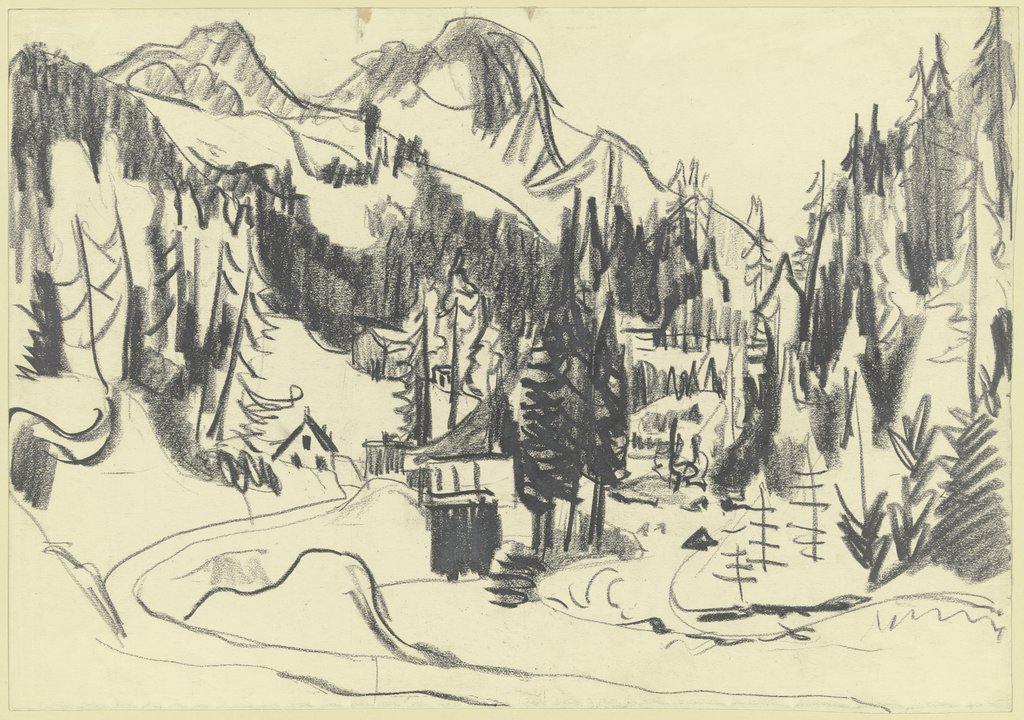 Sertigtal, Ernst Ludwig Kirchner