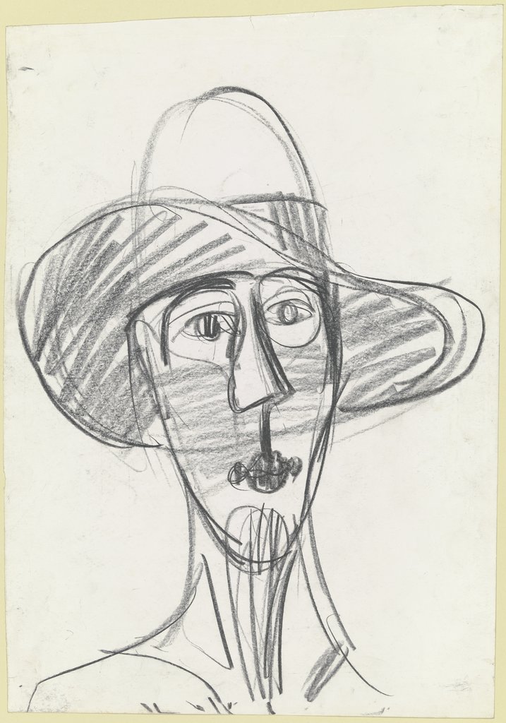 Portrait of Ester Haufler, Ernst Ludwig Kirchner