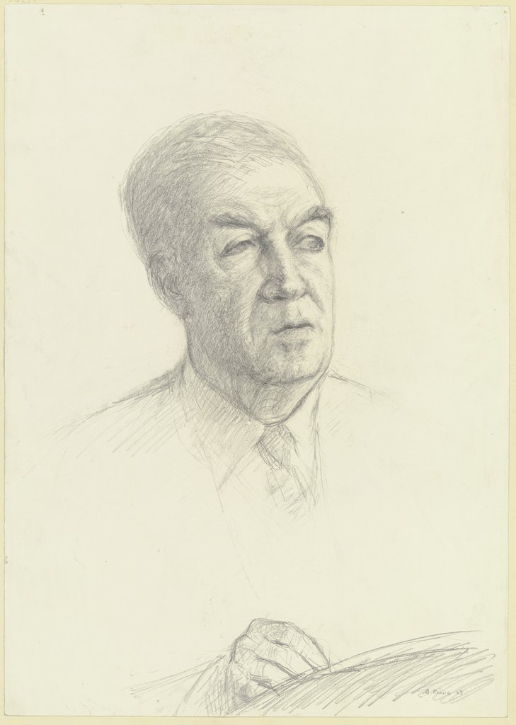 Portrait of Benno Reifenberg I, Arno König