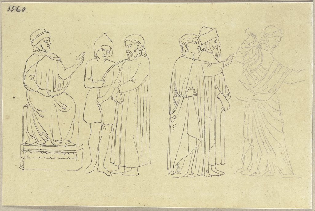 Elfenbeinarbeiten - Christus vor Herodes, Johann Anton Ramboux
