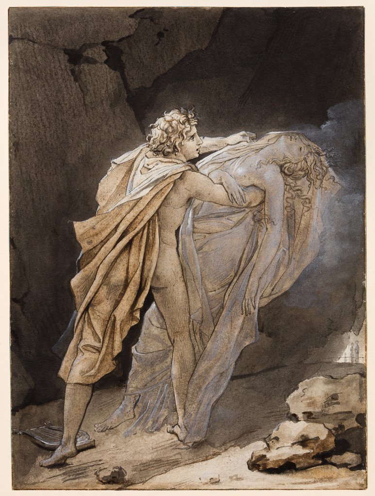 Orpheus tries to hold on to Eurydice - Digital Collection