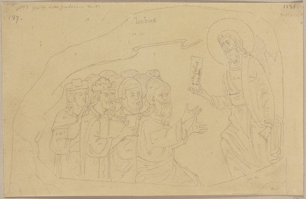 Christus erscheint einer Menschenmenge, Johann Anton Ramboux