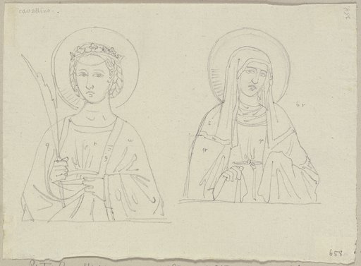 Von Pietro Cavallini in der unteren Kirche von S. Francesco in Assisi