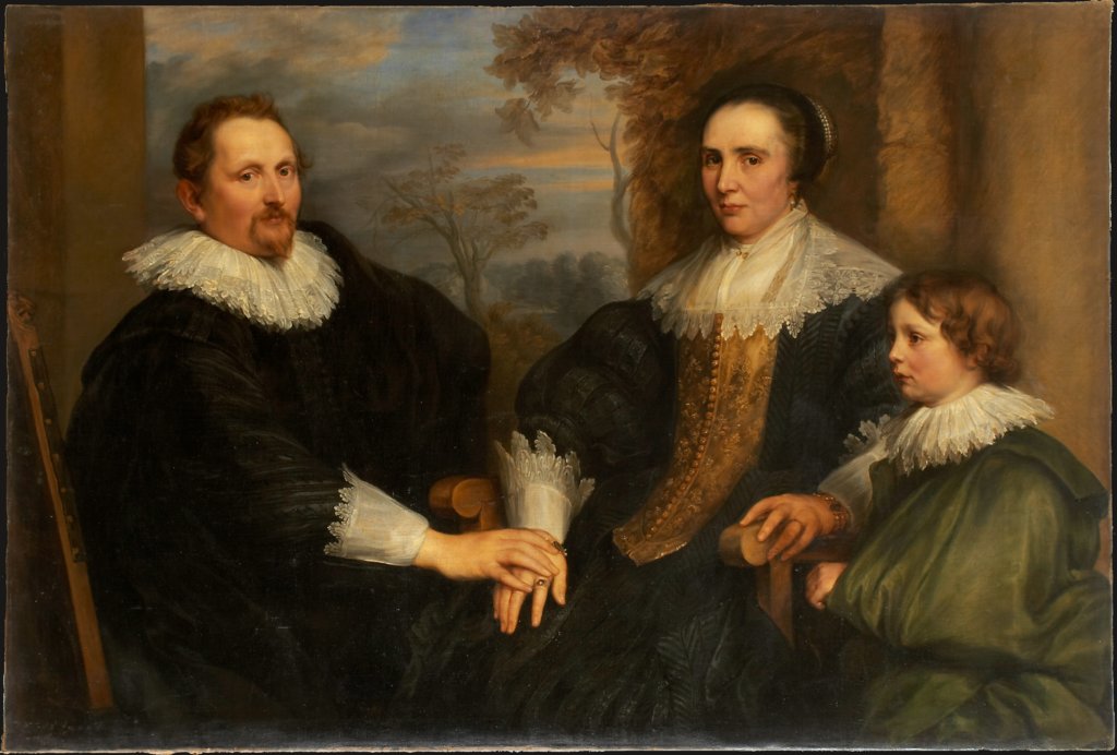 Bildnis des Sebastian Leerse und seiner Familie, Kopie nach Anthonis van Dyck