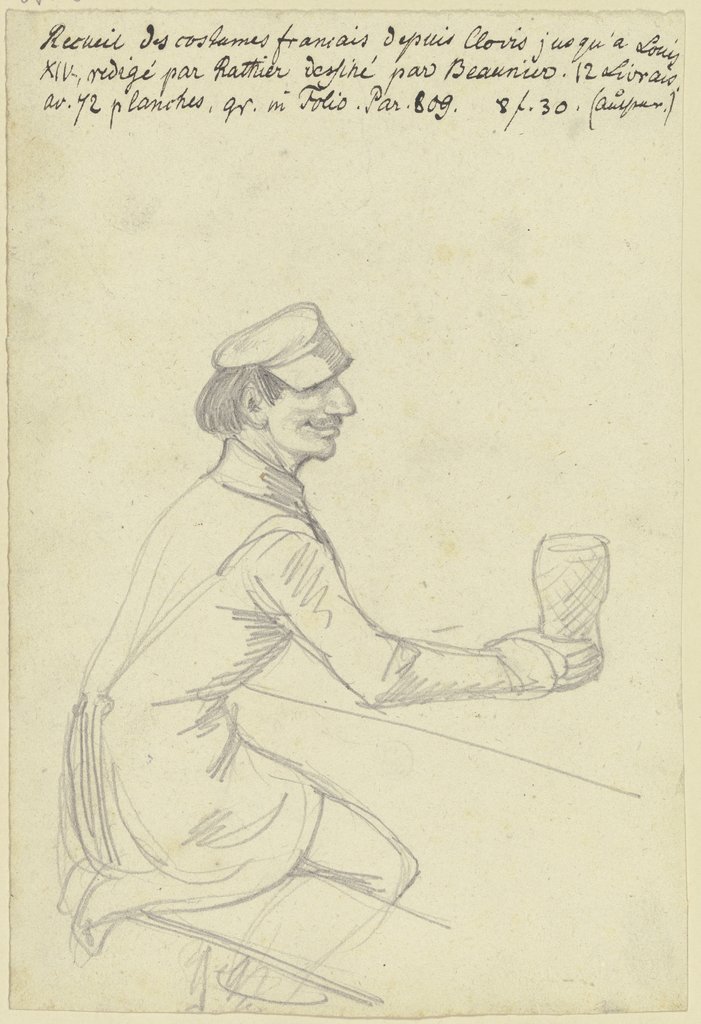 A beer drinker, Ferdinand Fellner