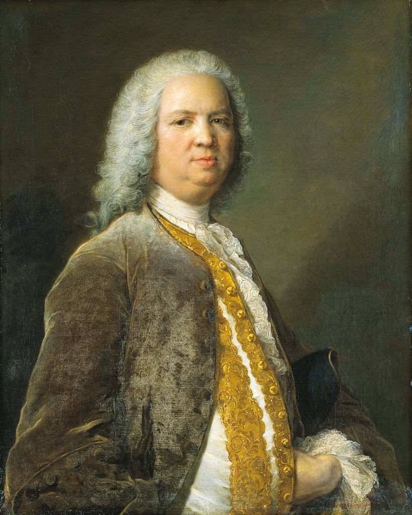 Portrait of the Frankfurt Banker Johann Georg Leerse, Jean-Marc Nattier