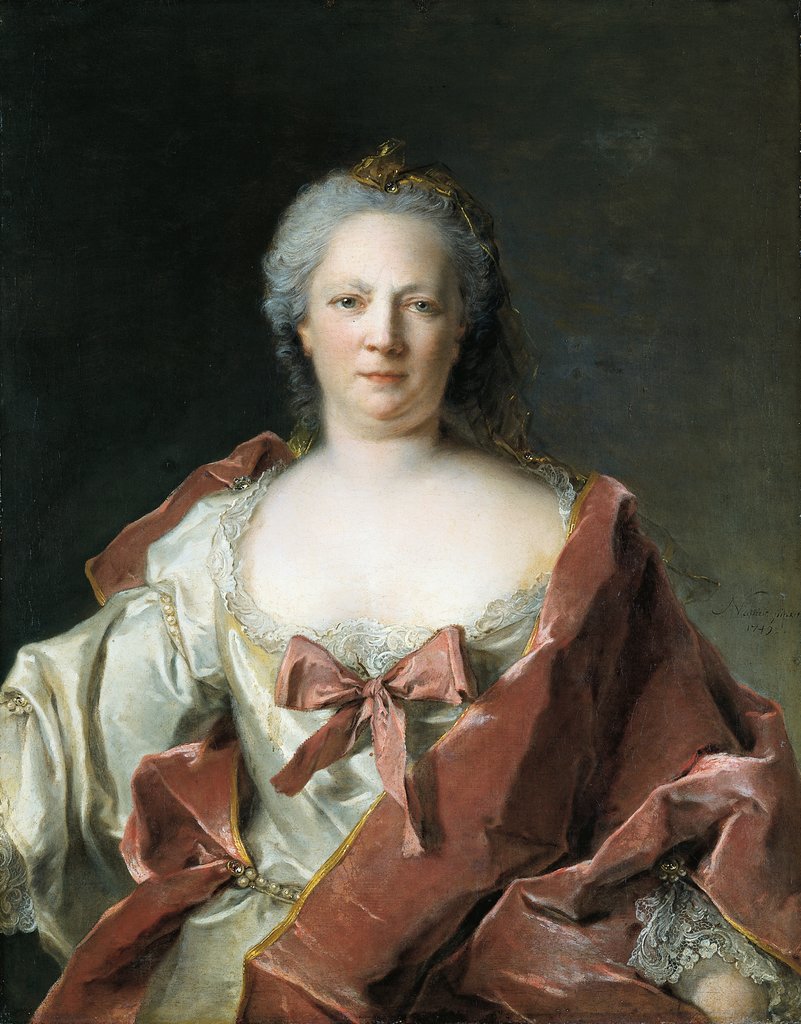Bildnis der Anna Elisabeth Leerse (1698-1776), Jean-Marc Nattier
