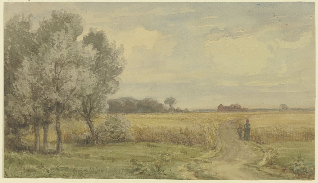 Cornfield in the summer, Karl Peter Burnitz