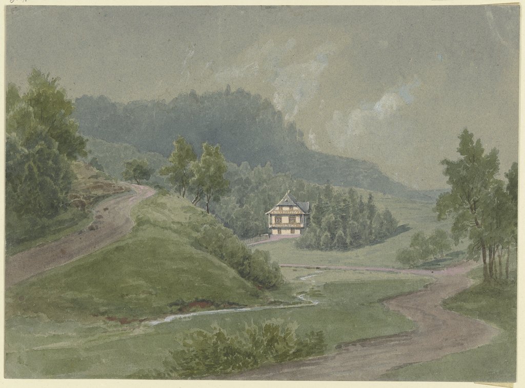 Section of the Odenwald?, Karl Peter Burnitz;   ?