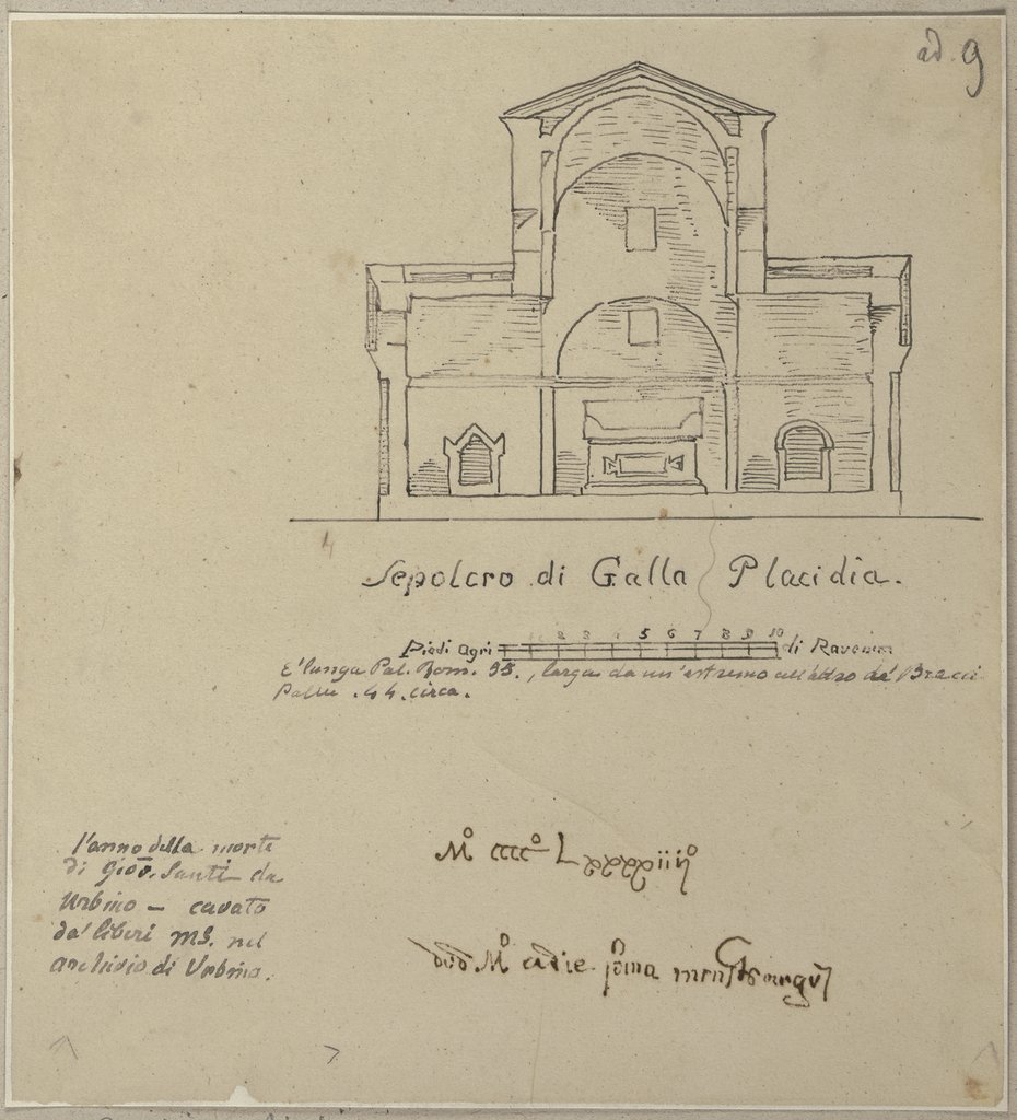 Aus dem Archiv zu Urbino, Johann Anton Ramboux
