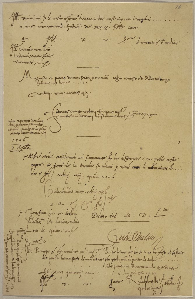 Die Nachschrift einer unbekannten Schrift, Johann Anton Ramboux