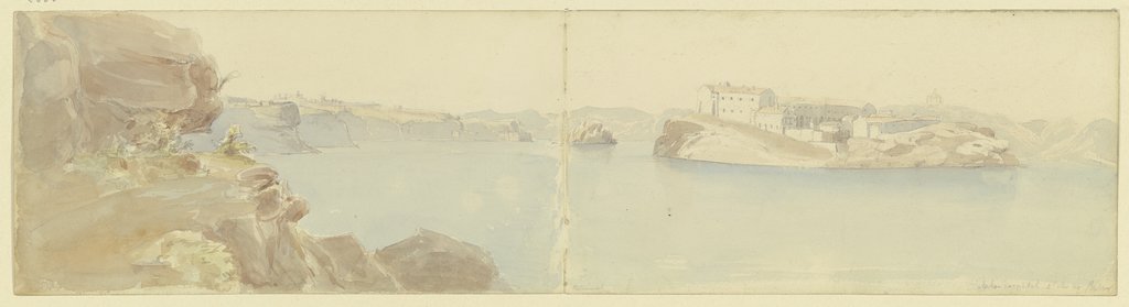 Landschaft bei Mahón, Karl Peter Burnitz