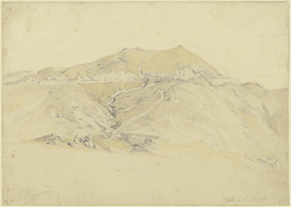 Plateau bei Toledo, Karl Peter Burnitz