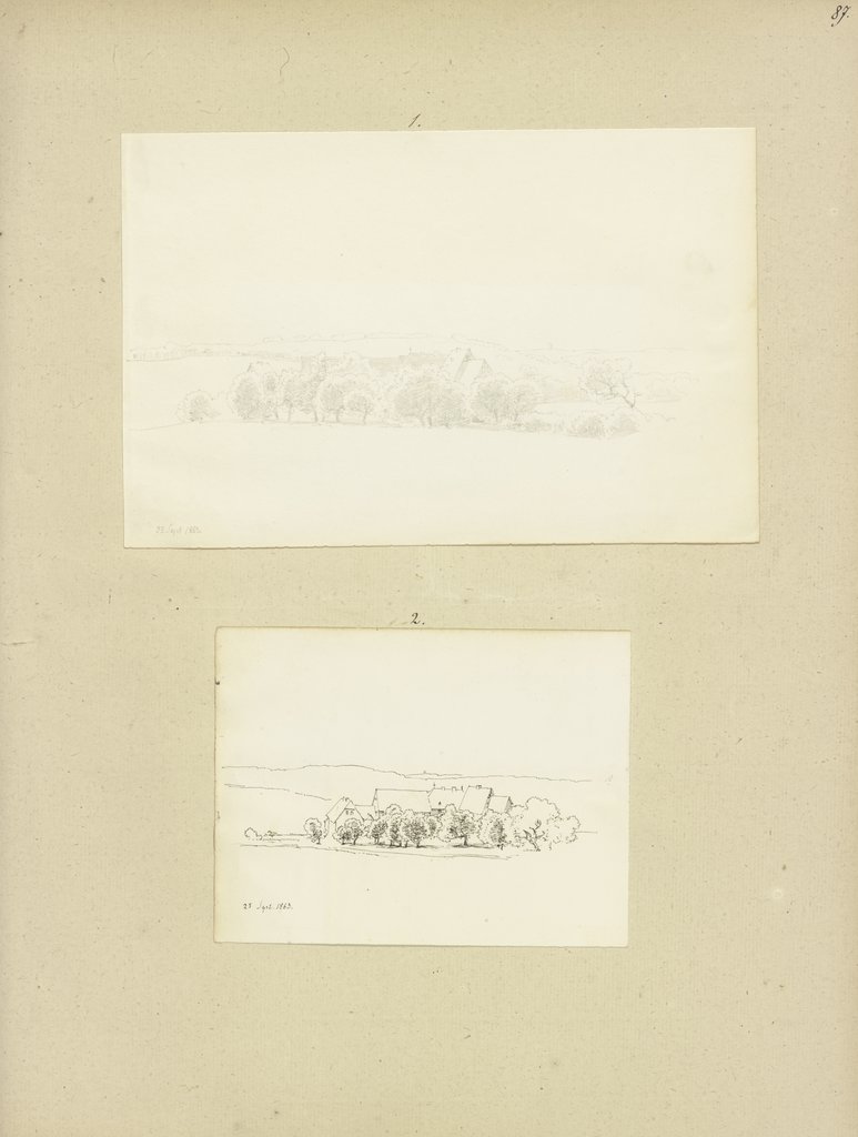 Klebebände, Band 23, Seite 87, Carl Theodor Reiffenstein